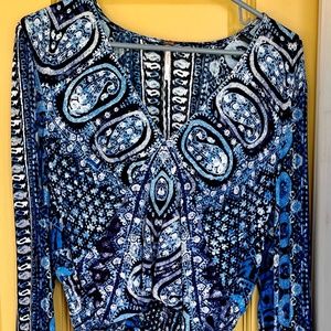 Free People Paisley Top - Small
